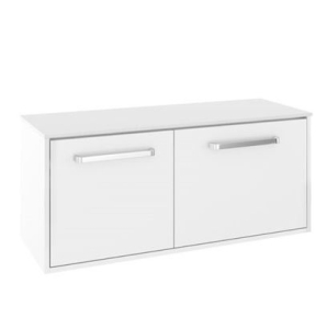 Arena 1000 Drawer Unit White Gloss Right Handed